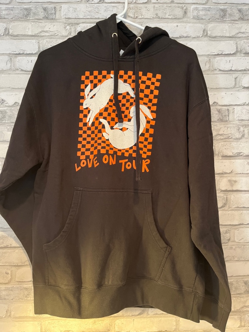 Love On Tour Graphic Hoodie - Black & Orange Harry Styles tour 2022